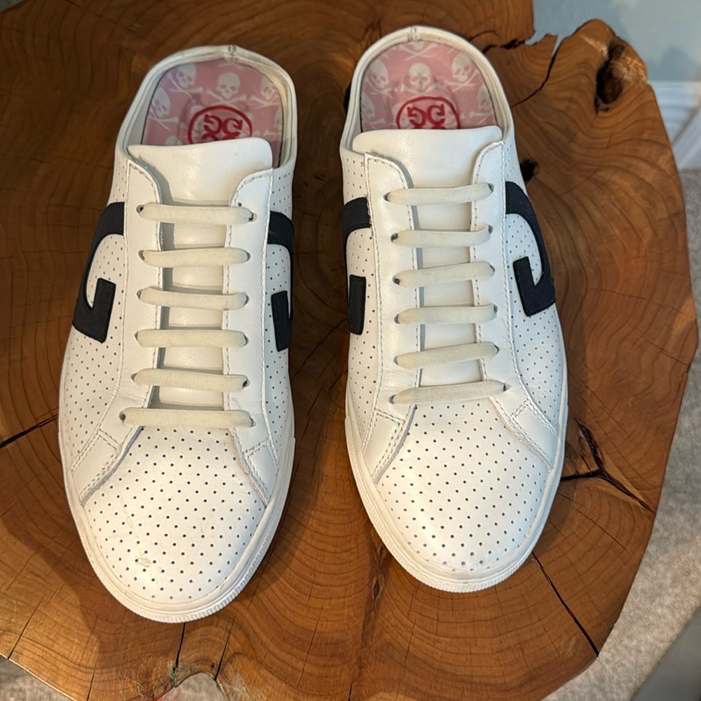 G4 womens leather slides